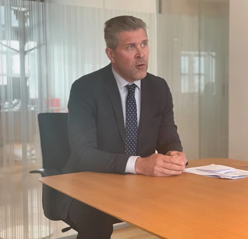 Bjarni Benediktsson sat fjarfund fjármálaráðherra OECD í dag. 