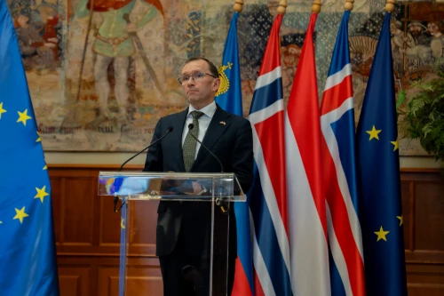 Espen Barth Eide, utanríkisráðherra Noregs.