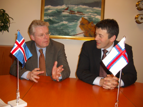 EKG_a_fundi_i_Fareyjum_jan_06 EKG sjávarútvegsráðherra á fundi í Færeyjum