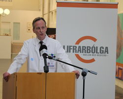 Sigurður Ólafsson, umsjónarlæknir lifrarlækninga á Landspítala